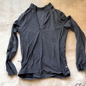 Men’s Lululemon 1/4 zip - large, grey/dark grey. Excellent pre owned condition.